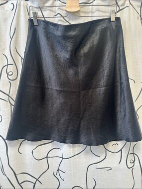 Babaton Satin Mini Skirt